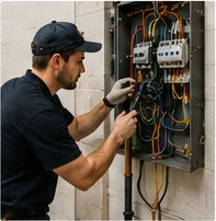Electricians service business